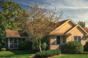 Exterior view of a house